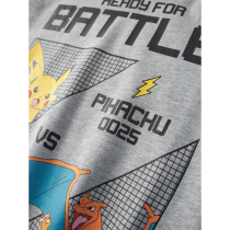 NAME IT Sweatshirt Jol Pokemon Grey Melange